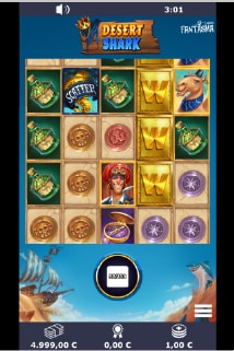 Desert Shark Mobile Slot Game
