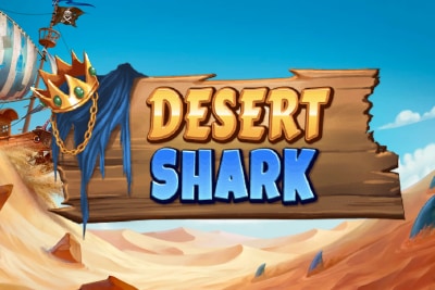 Desert Shark Mobile Slot Logo