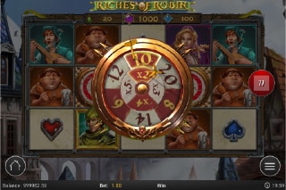 Riches of Robin Slot Free Spins Wheel