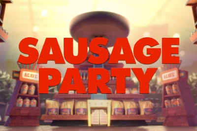 Sausage Party Mobile Slot Logo