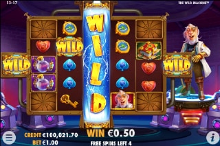 The Wild Machine Slot Bonus
