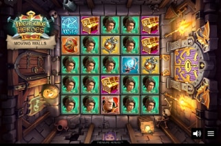 Treasure Heroes Slot Moving Walls Feature