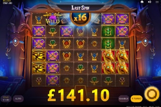 Vault of Anubis Slot Free Spins Bonus