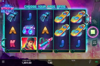 Attack on Retro Mobile Slot Game