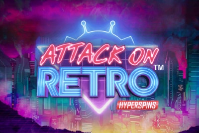 Attack on Retro Mobile Slot Logo