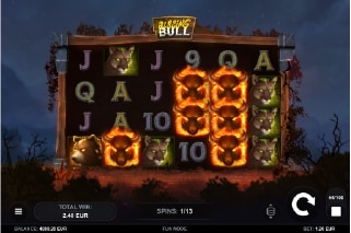 Blazing Bull Slot Free Spins Feature