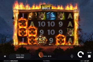 Blazing Bull Slot Free Spins With Wilds