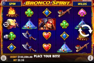 Bronco Spirit Mobile Slot Game