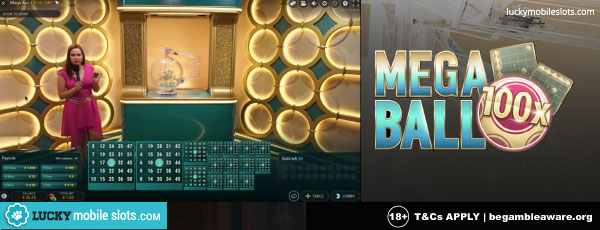 Evolution Gaming Mega Ball Game