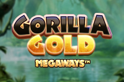 Gorilla Gold Megaways Mobile Slot Logo