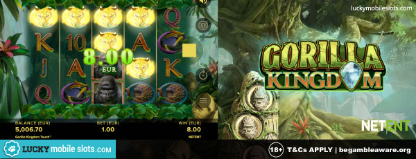 Gorilla Kingdom Mobile Slot Example