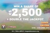 Win Your Share of €$2,500 At LeoVegas Mobile Casino