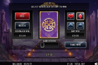 Rise of The Mountain King Gamble Feature