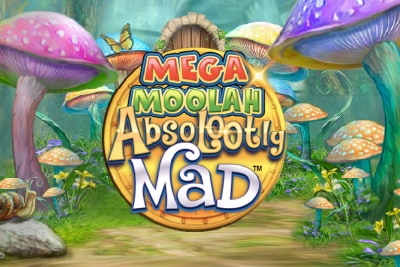 Mega Moolah Absolootly Mad Mobile Slot Logo