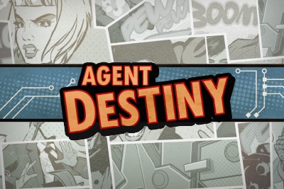 Agent Destiny Mobile Slot Logo