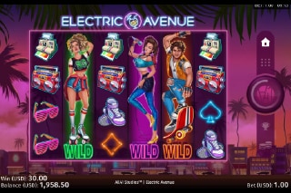 Electric Avenue Mobile Slot Game