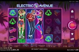 Electric Avenue Slot Wild Reels