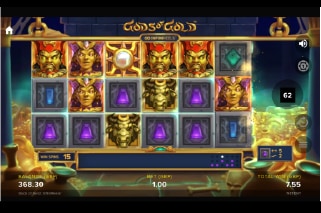 Gods of Gold Slot Expanded Reels