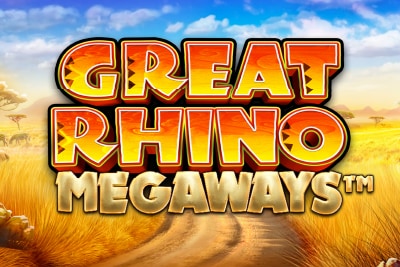 Great Rhino Megaways Mobile Slot Logo