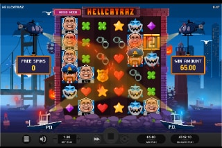 Hellcatraz Slot Free Spins