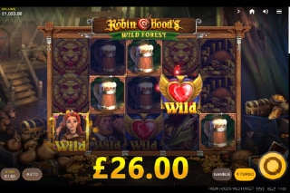 Robin Hoods Wild Forest Mobile Slot Game