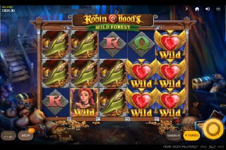 Robin Hoods Wild Forest Slot Bonus Wilds