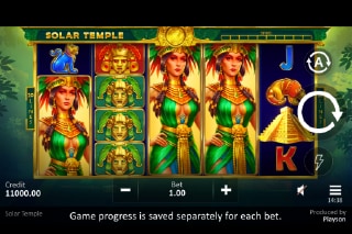 Solar Temple Mobile Slot Game