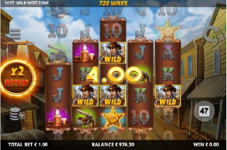 Wild West Zone Slot Win