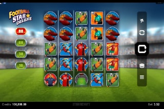 Football Star Deluxe Mobile Slot Game