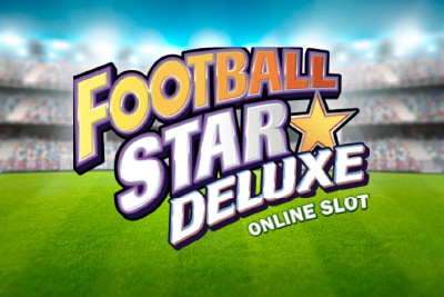 Football Star Deluxe Mobile Slot Logo