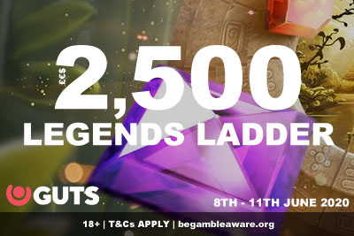 Win Real Cash In The GUTS Casino Legends Ladder Tourney