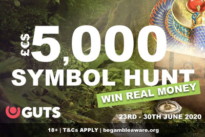 Win Real Money In The GUTS Casino Symbol Hunt Tournament