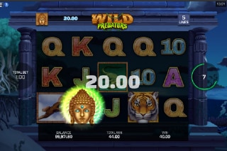 Wild Predators Slot Free Spins Bonus
