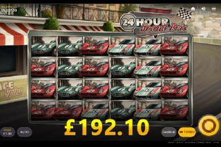 24 Hour Grand Prix Slot Win