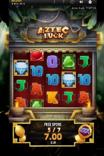 Aztec Luck Slot Free Spins Bonus