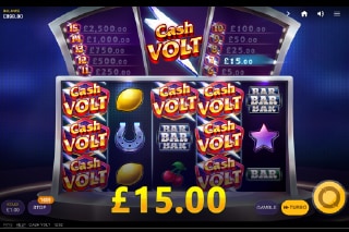Cash Volt Slot Scatter Win