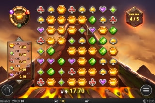 Gold Volcano Slot Free Spins Bonus