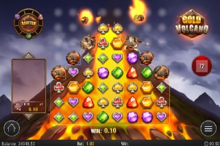 Gold Volcano Slot Win