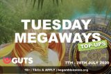 GUTS Casino Tuesday Megaways Top-Ups
