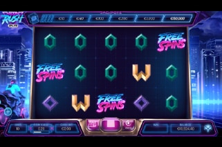 Neon Rush Splitz Slot Wilds