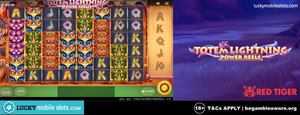 Red Tiger Totem Lightning Power Reels Slot
