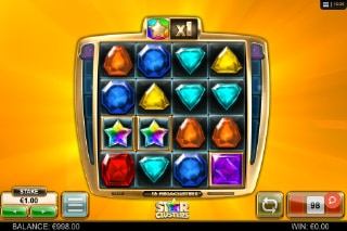 Star Clusters Megaclusters Mobile Slot Game