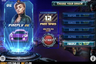 Street Racer Slot Free Spins