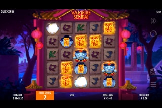Vampire Senpai Slot Free Spins Bonus