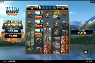 Wild Catch Slot Free Spins Bonus