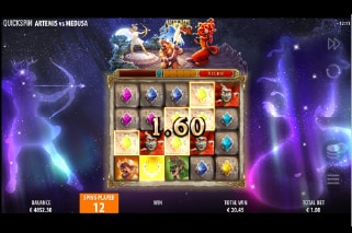 Artemis vs Medusa Bonus Win