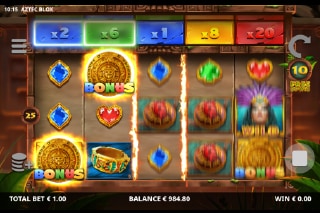 Aztec Blox Slot Bonus