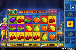 Infinity Hero Slot Bonus Win