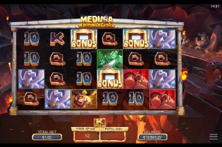 Medusa Fortune & Glory Slot Free Spins