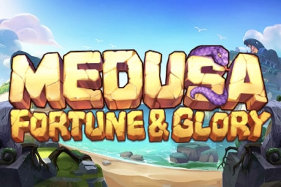 Medusa Fortune & Glory Mobile Slot Logo